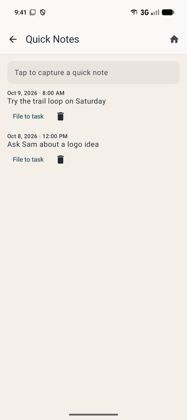 Quick Notes on Android