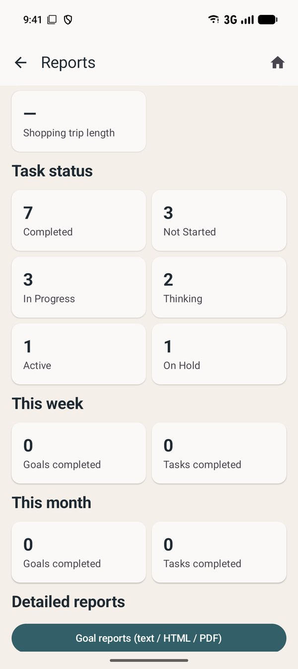 More reports on Android